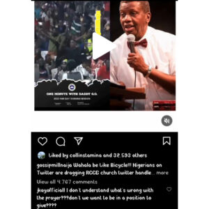 Pastor Adeboye video Prayer